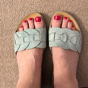 Korkease womens Dolphin slide sandal